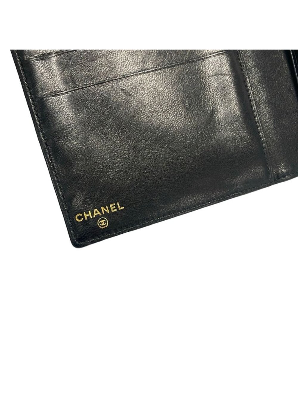 Chanel Wallet Black Clasp CC Logo - Picture 5 of 7